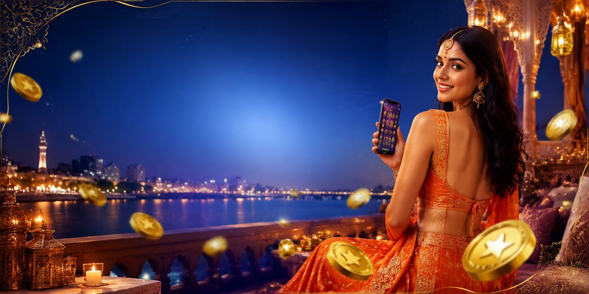 Young woman in Ahmedabad using mobile to play Aviator game